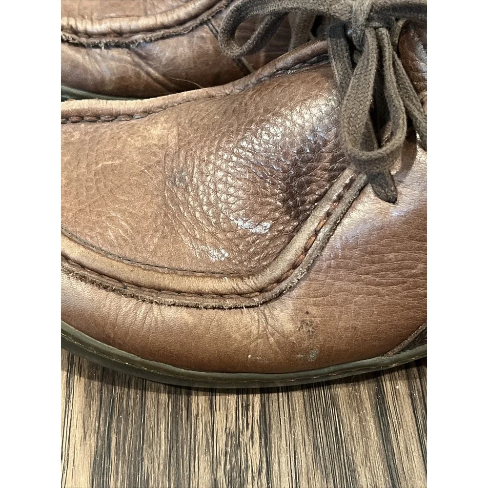 Havana Joe Leather Lace Up Shoes Brown Men Size 42 Made In Spain